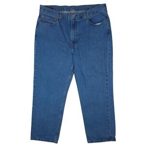 Levis 550 Jeans Mens 40x30 Blue Relaxed Fit Tapered Leg Medium Wash 2018 Classic
